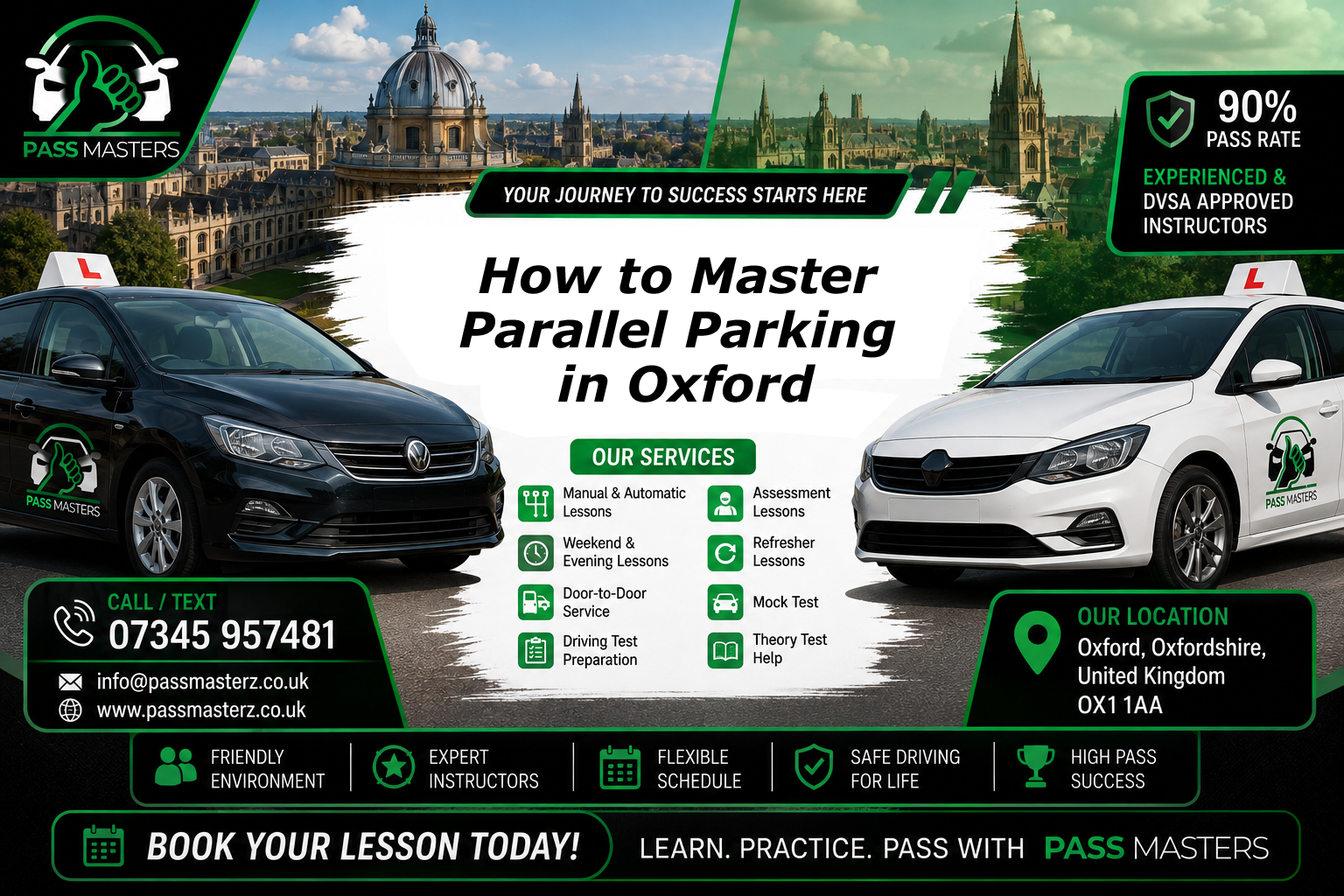 How to Master Parallel Parking in Oxford