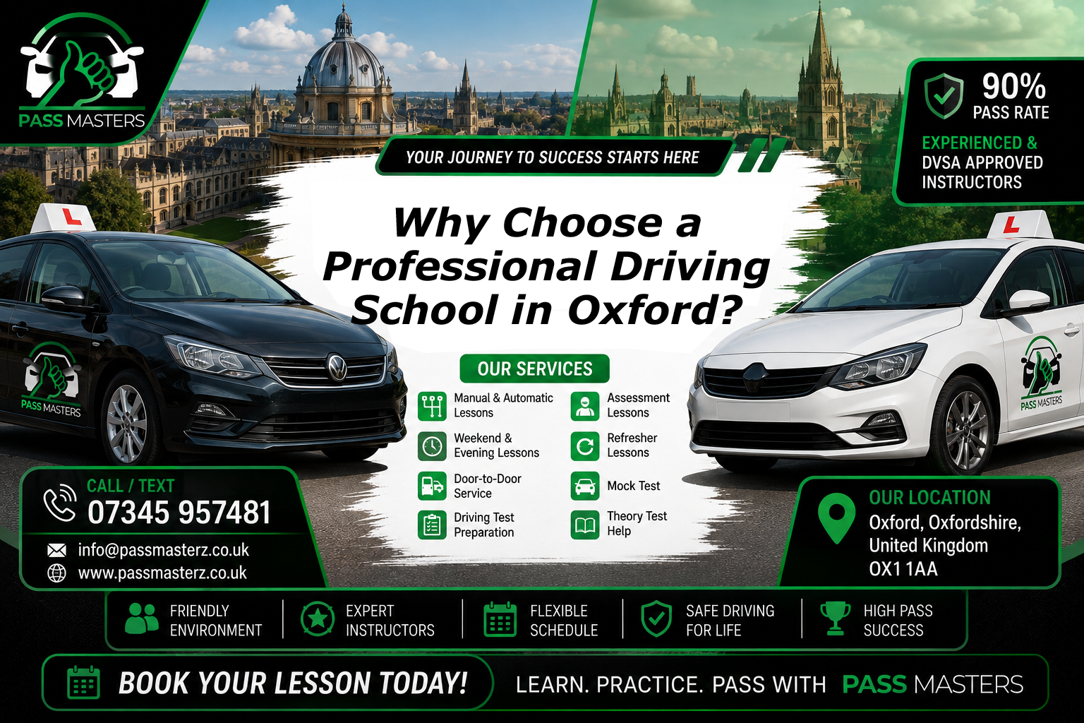 Why Choose a Professional Driving School in Oxford